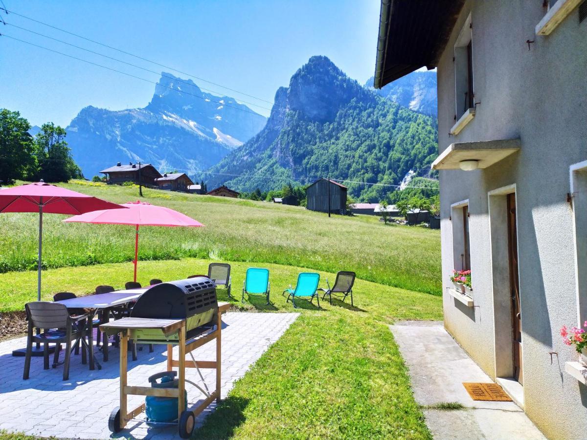 Le Clair Logis Villa Sixt-Fer-a-Cheval ภายนอก รูปภาพ